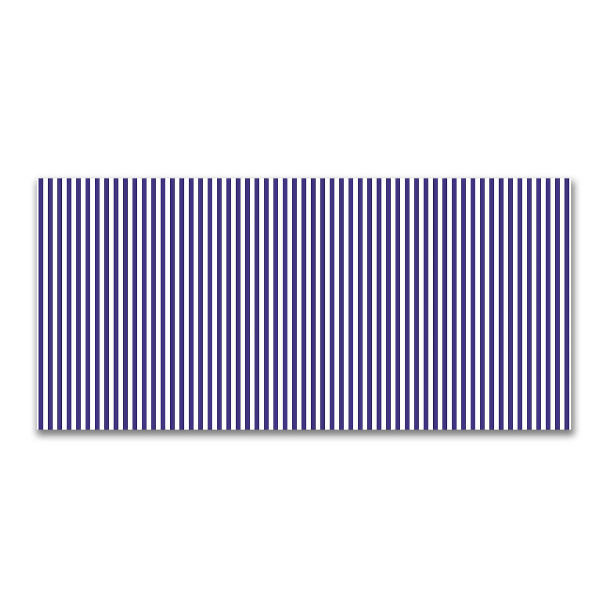 Off-White Cotton Canvas Fabric with Purple Bars | 3 metres - 3 x 1.4 m / 117 x 55 inches