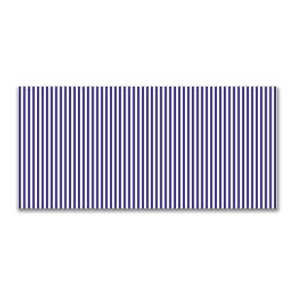 Off-White Cotton Canvas Fabric with Purple Bars | 3 metres - 3 x 1.4 m / 117 x 55 inches