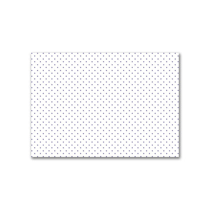 Off-White Cotton Canvas Fabric with Purple Diamonds | 2 metres - 2 x 1.4 m / 78 x 55 inches