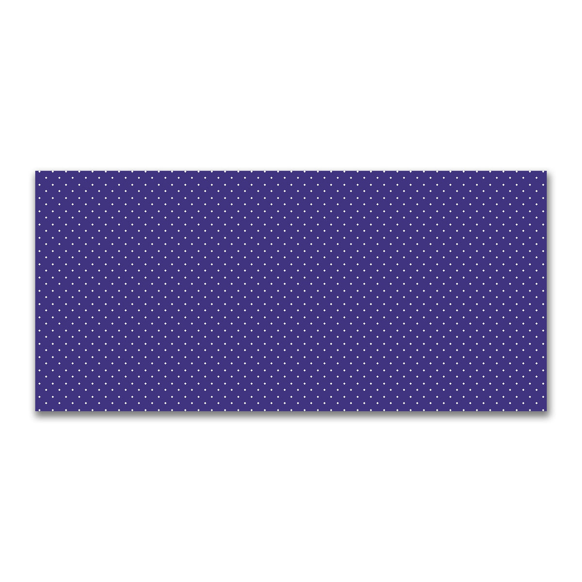 Cotton Canvas Fabric with Off-White Diamonds on Purple | 3 metres - 3 x 1.4 m / 117 x 55 inches