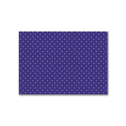 Cotton Canvas Fabric with Off-White Diamonds on Purple | 1 metre - 1 x 1.4 m / 39 x 55 inches