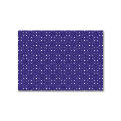 Cotton Canvas Fabric with Off-White Diamonds on Purple | 2 metres - 2 x 1.4 m / 78 x 55 inches