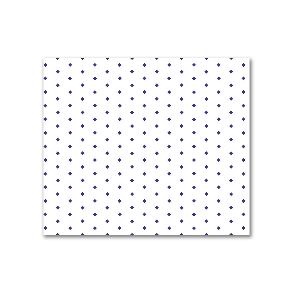Off-White Cotton Canvas Fabric with Fine Purple Diamonds | Quarter - 54 x 46 cm / 21 x 18 inches