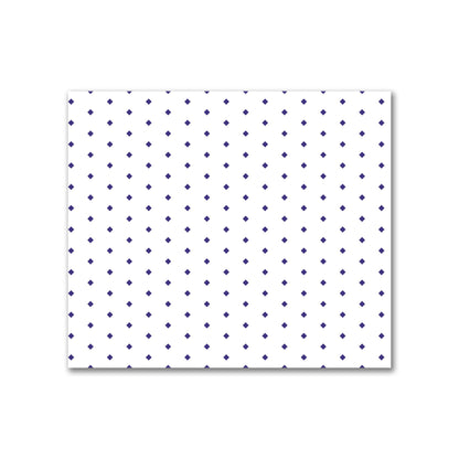 Off-White Cotton Canvas Fabric with Fine Purple Diamonds | Quarter - 54 x 46 cm / 21 x 18 inches