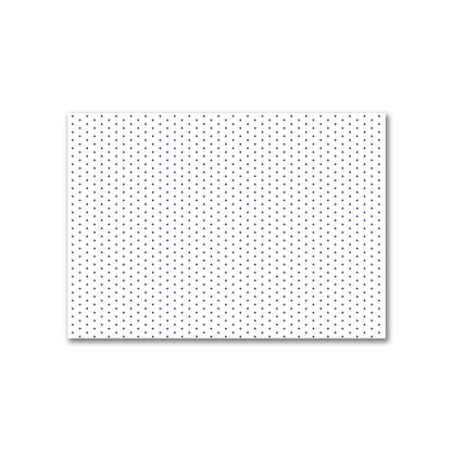 Off-White Cotton Canvas Fabric with Fine Purple Diamonds | 1 metre - 1 x 1.4 m / 39 x 55 inches