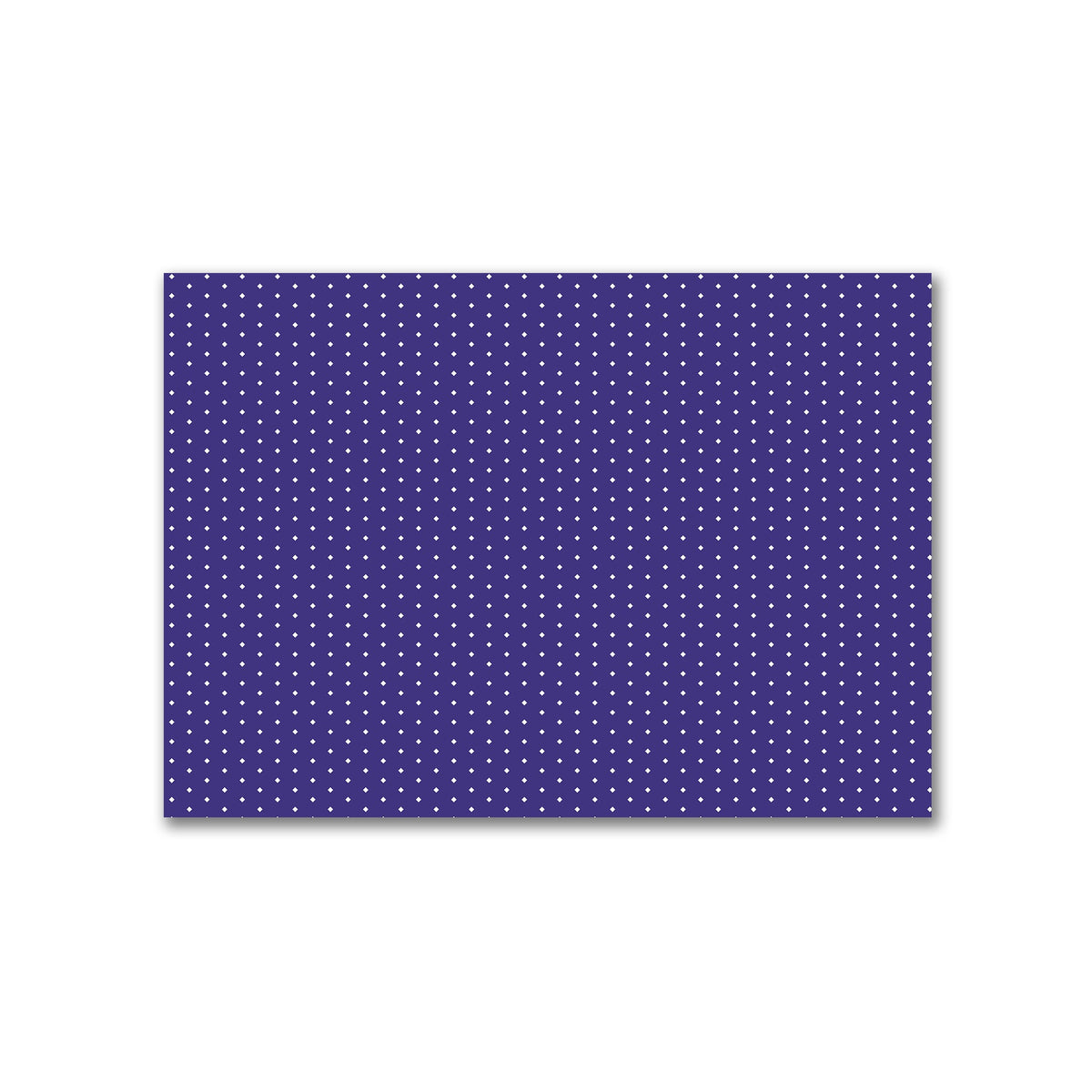 Cotton Canvas Fabric with Fine Off-White Diamonds on Purple | 1 metre - 1 x 1.4 m / 39 x 55 inches