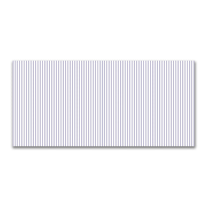 Off-White Cotton Canvas Fabric with Fine Purple Stripes | 3 metres - 3 x 1.4 m / 117 x 55 inches