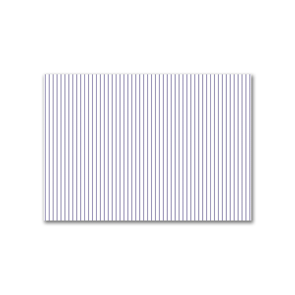 Off-White Cotton Canvas Fabric with Fine Purple Stripes | 2 metres - 2 x 1.4 m / 78 x 55 inches