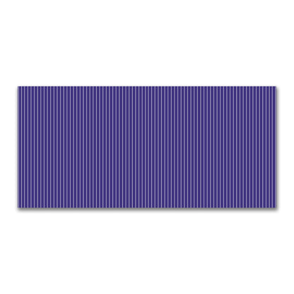 Cotton Canvas Fabric with Fine Off-White Stripes on Purple | 3 metres - 3 x 1.4 m / 117 x 55 inches