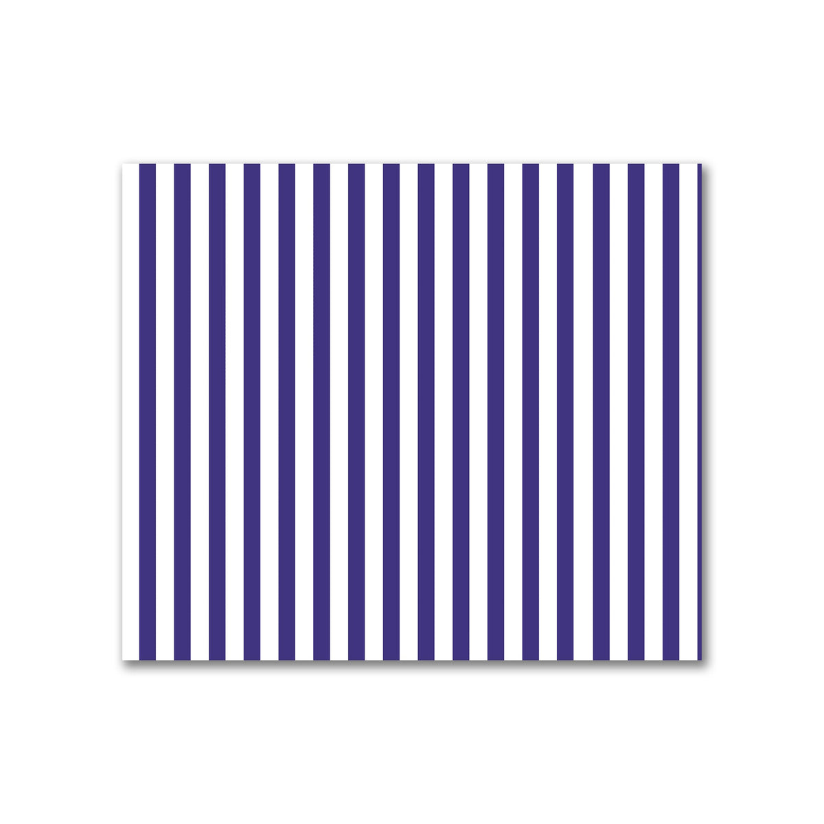Off-White Cotton Canvas Fabric with Thin Purple Bars | Quarter - 54 x 46 cm / 21 x 18 inches