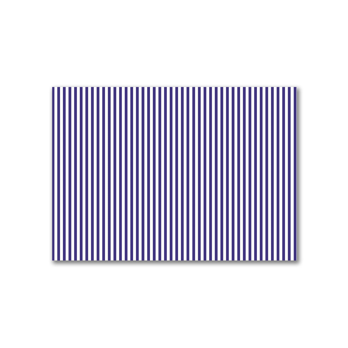 Off-White Cotton Canvas Fabric with Thin Purple Bars | 1 metre - 1 x 1.4 m / 39 x 55 inches
