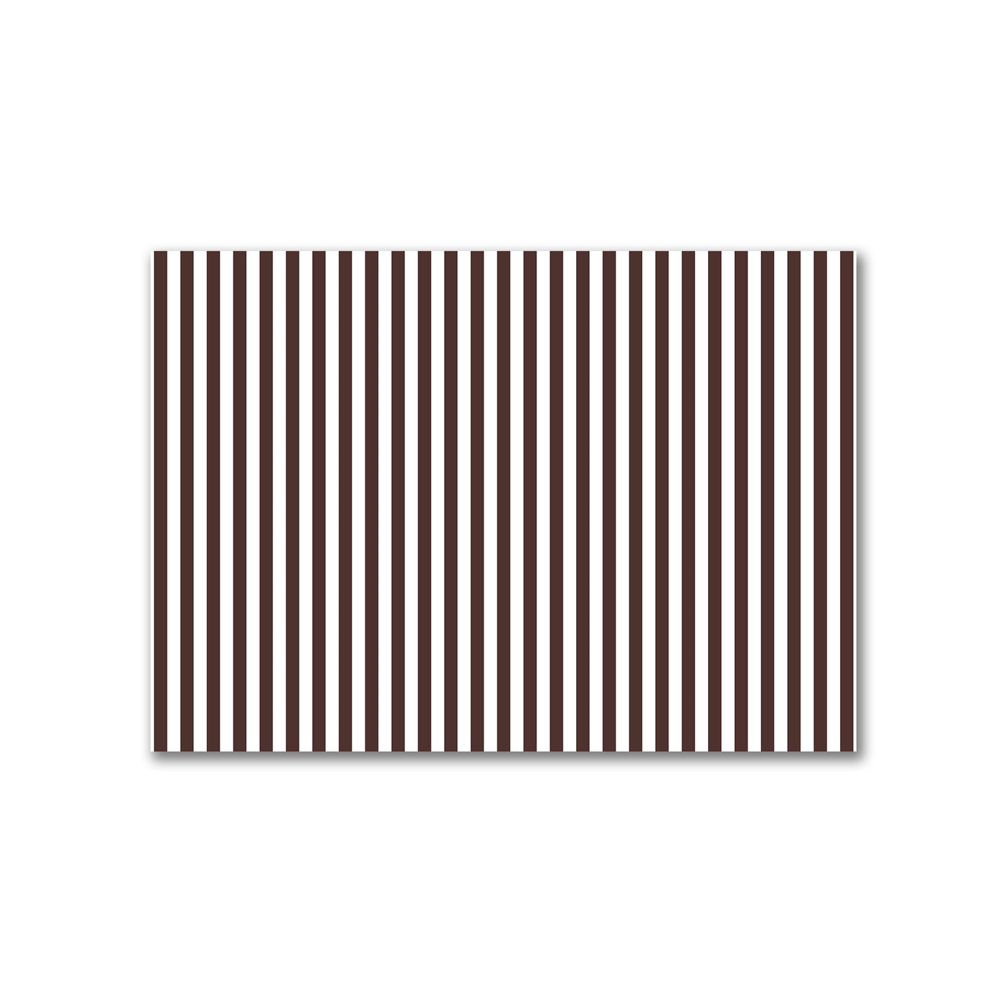 Off-White Cotton Canvas Fabric with Brown Bars, FACC-1161-051
