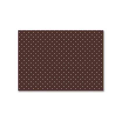Cotton Canvas Fabric with Off-White Diamonds on Brown, FACC-1161-102