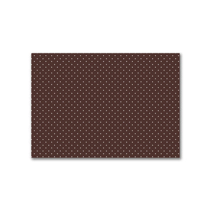 Cotton Canvas Fabric with Off-White Diamonds on Brown, FACC-1161-102