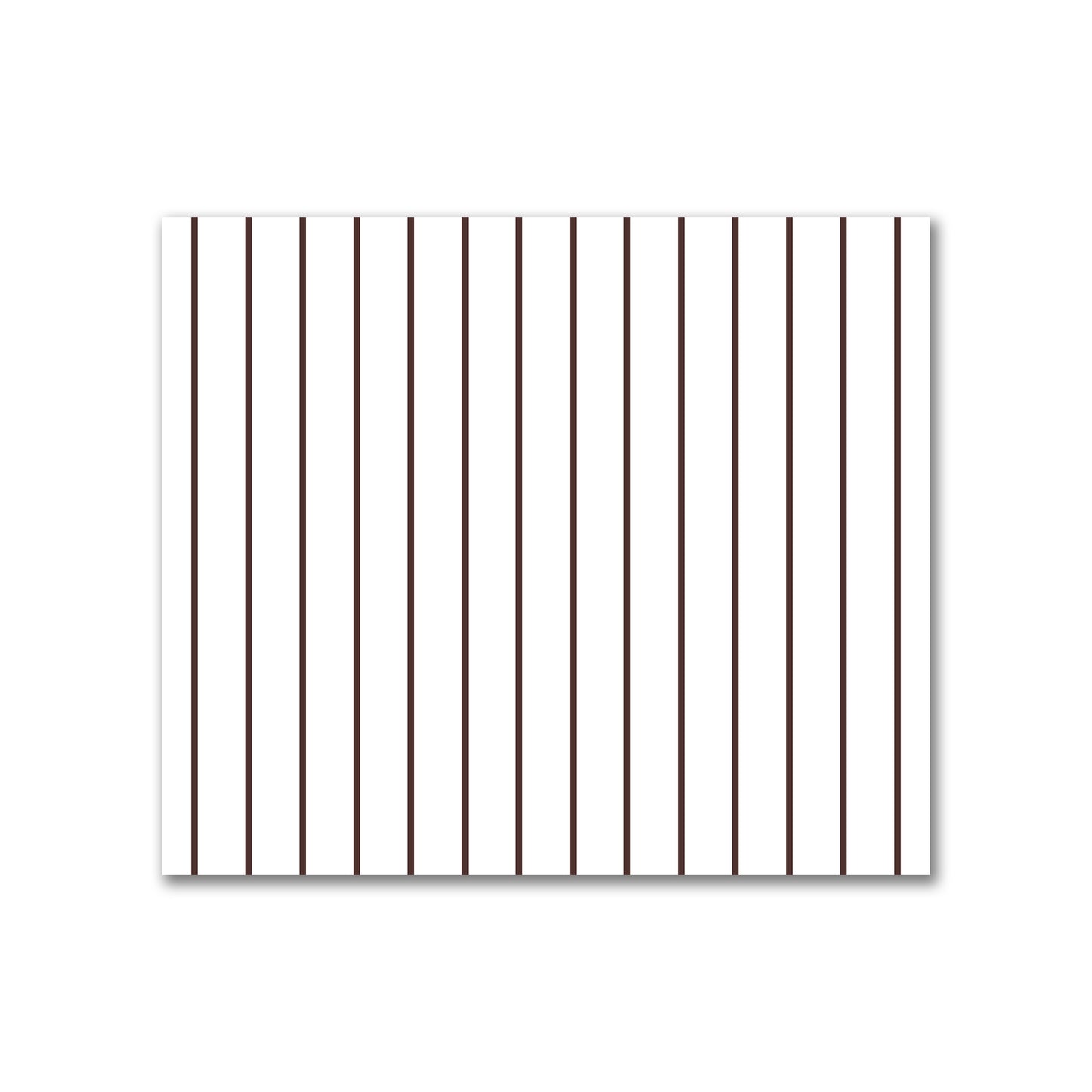 Off-White Cotton Canvas Fabric with Fine Brown Stripes, FACC-1161-151