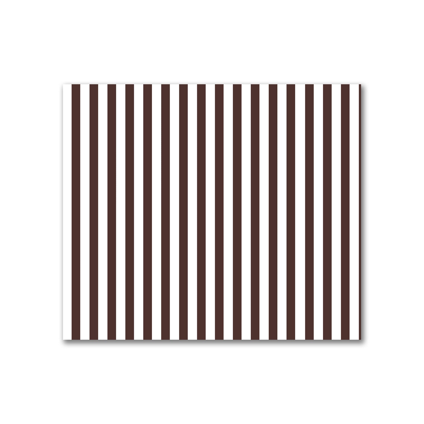 Off-White Cotton Canvas Fabric with Thin Brown Bars, FACC-1161-241