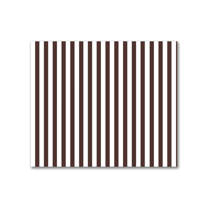 Off-White Cotton Canvas Fabric with Thin Brown Bars, FACC-1161-241