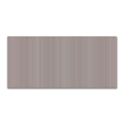 Off-White Cotton Canvas Fabric with Thin Brown Bars, FACC-1161-241