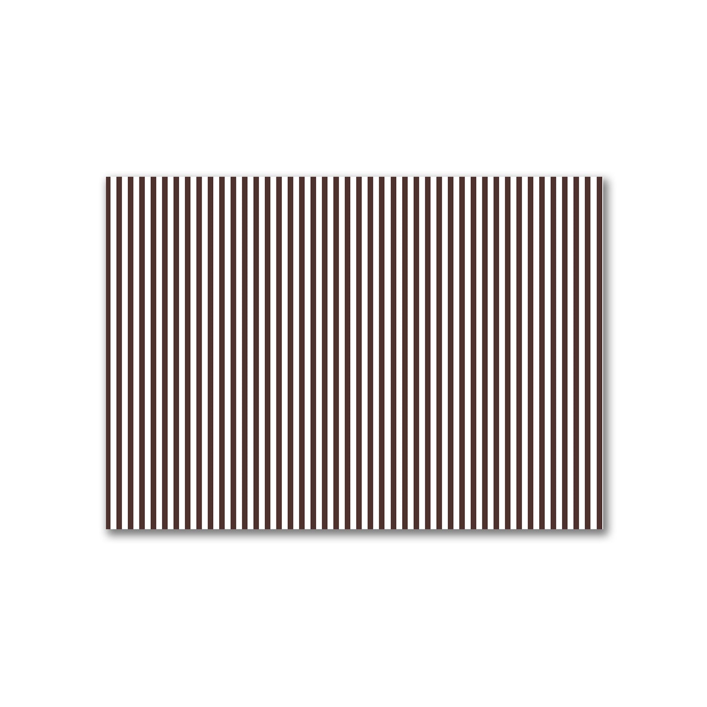 Off-White Cotton Canvas Fabric with Thin Brown Bars, FACC-1161-241