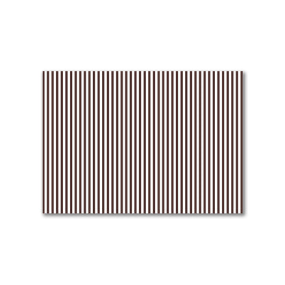 Off-White Cotton Canvas Fabric with Thin Brown Bars, FACC-1161-241