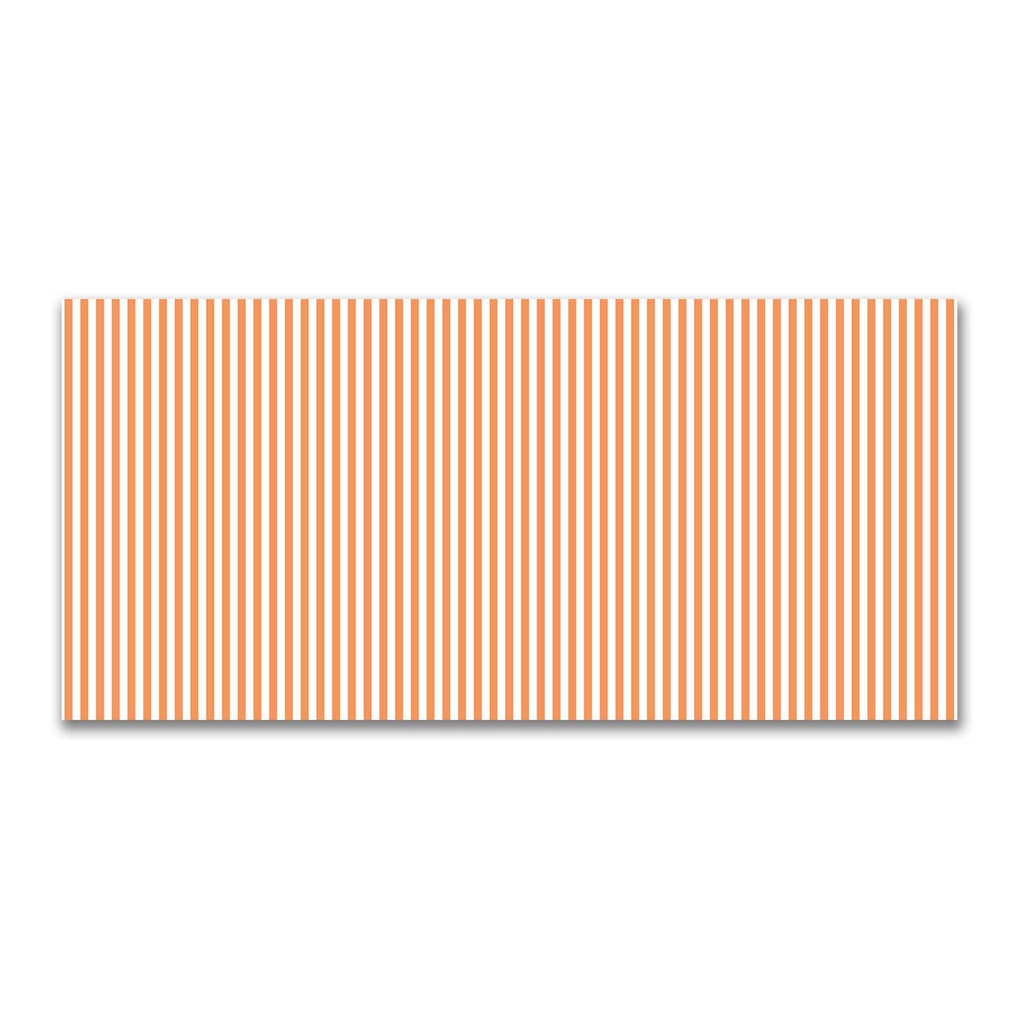 Off-White Cotton Canvas Fabric with Orange Bars, FACC-1181-051