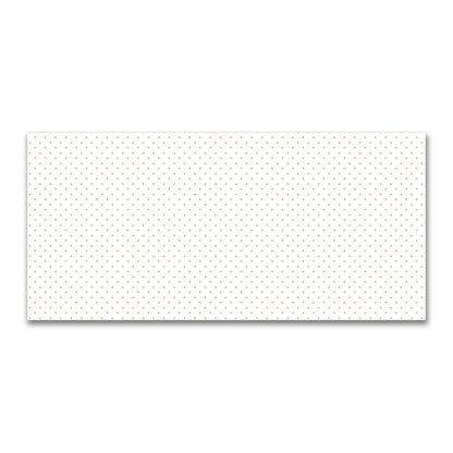 Off-White Cotton Canvas Fabric with Orange Diamonds, FACC-1181-101