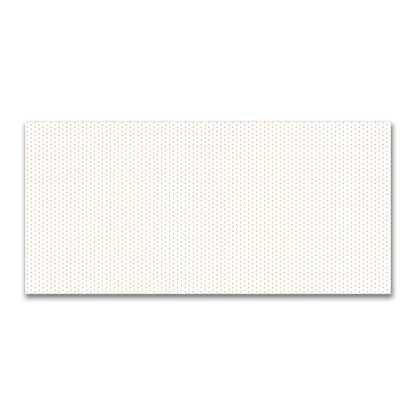 Off-White Cotton Canvas Fabric with Fine Orange Diamonds, FACC-1181-111