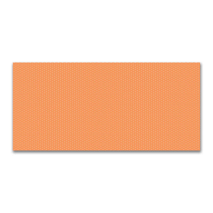 Cotton Canvas Fabric with Fine Off-White Diamonds on Orange, FACC-1181-112