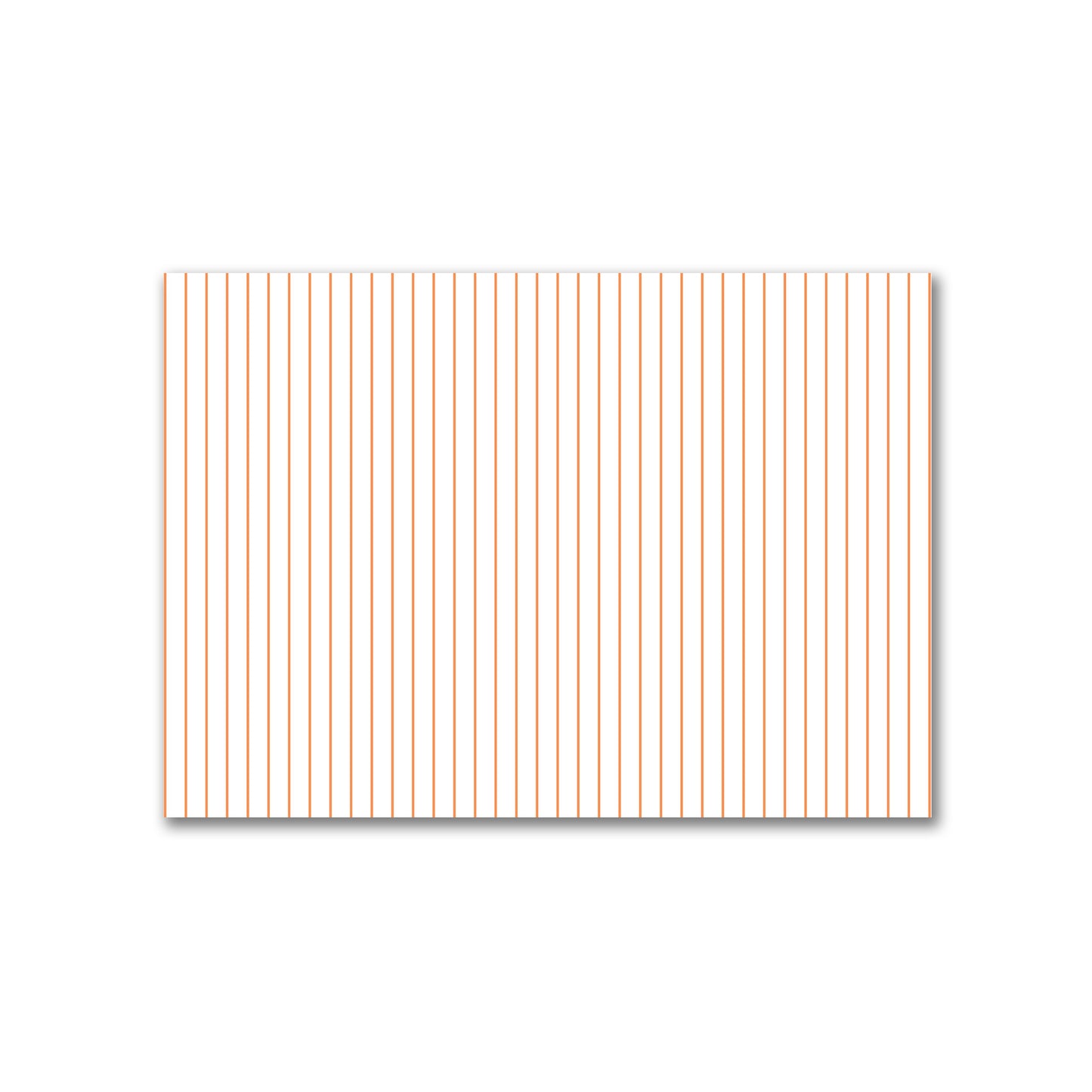 Off-White Cotton Canvas Fabric with Fine Orange Stripes, FACC-1181-151