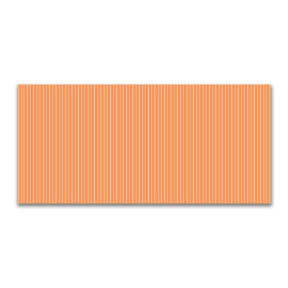 Cotton Canvas Fabric with Fine Off-White Stripes on Orange, FACC-1181-152