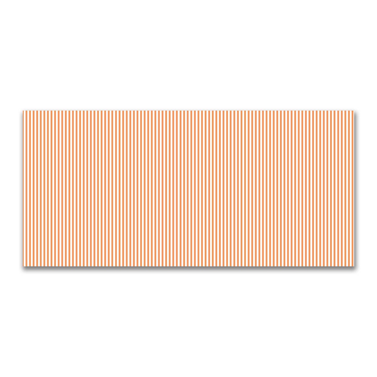 Off-White Cotton Canvas Fabric with Thin Orange Bars, FACC-1181-241