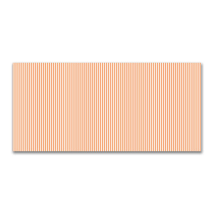 Off-White Cotton Canvas Fabric with Thin Orange Bars, FACC-1181-241