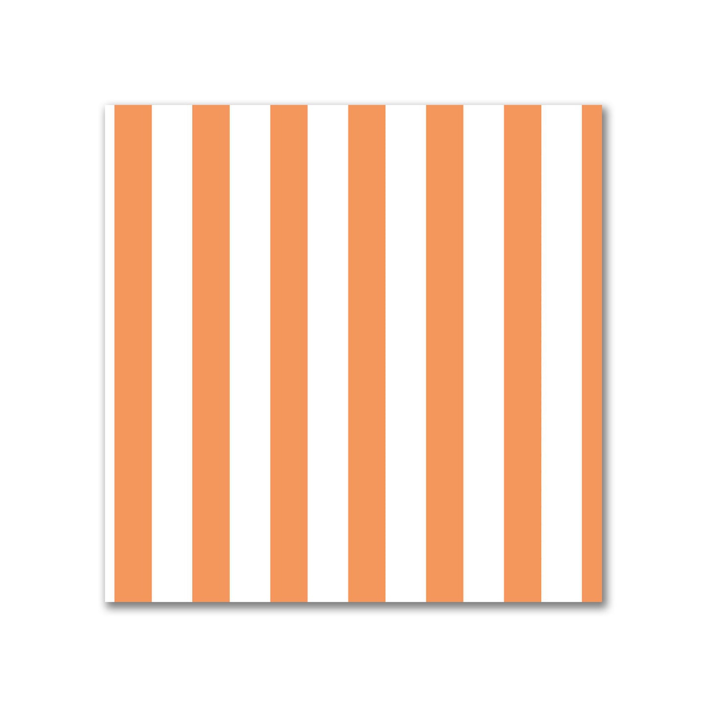 Off-White Cotton Canvas Fabric with Thin Orange Bars, FACC-1181-241