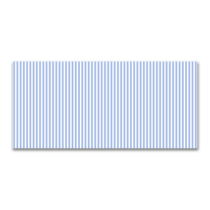 Off-White Cotton Canvas Fabric with Blue Bars, FACC-1231-051