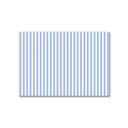 Off-White Cotton Canvas Fabric with Blue Bars, FACC-1231-051