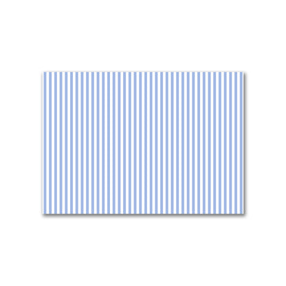 Off-White Cotton Canvas Fabric with Blue Bars, FACC-1231-051