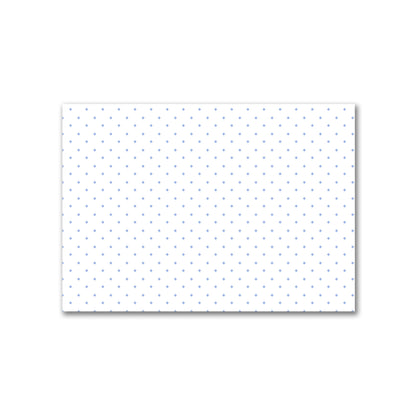 Off-White Cotton Canvas Fabric with Blue Diamonds, FACC-1231-101