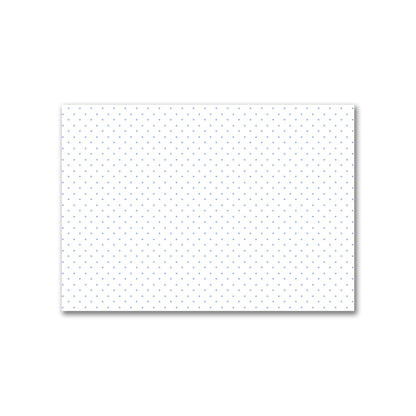 Off-White Cotton Canvas Fabric with Blue Diamonds, FACC-1231-101