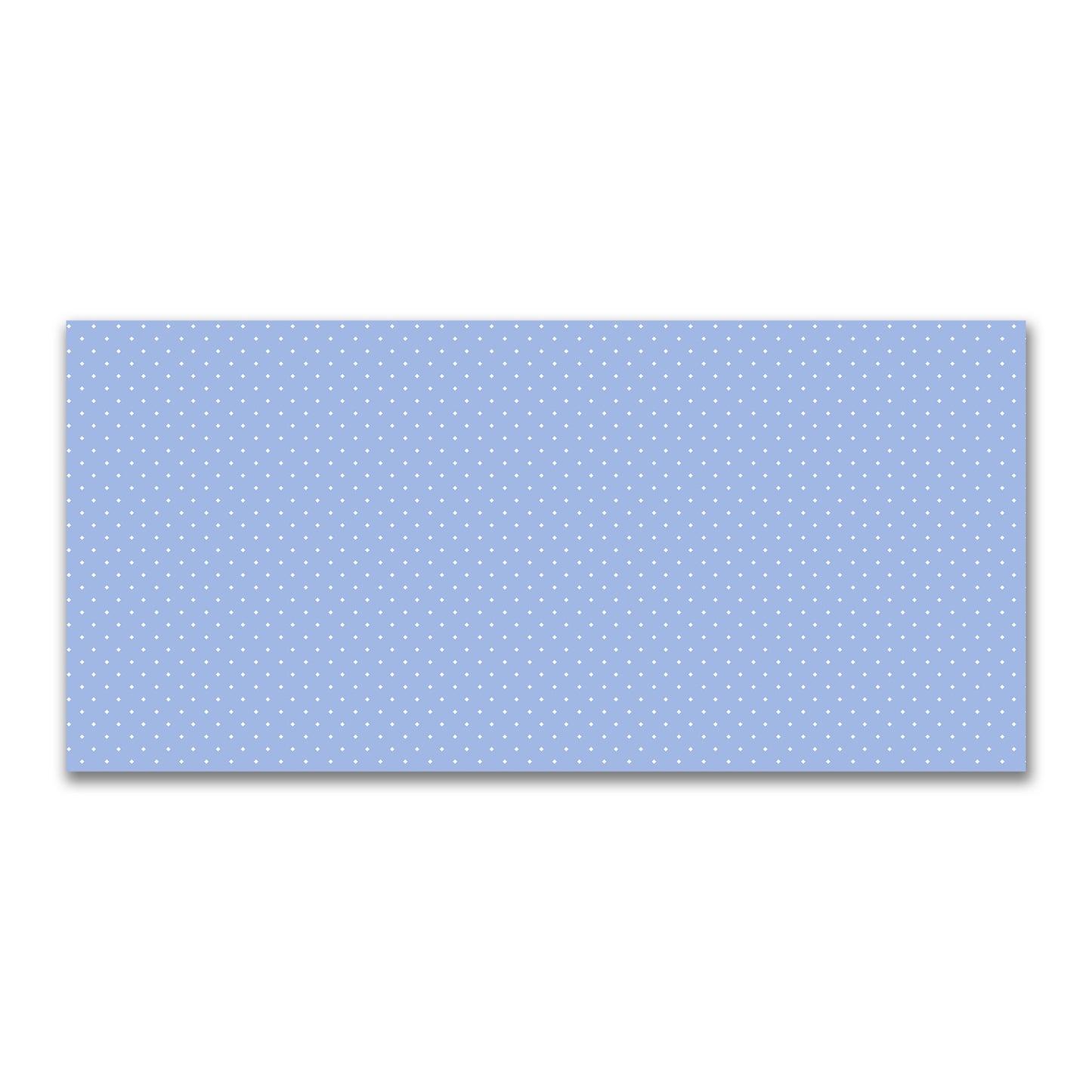 Cotton Canvas Fabric with Off-White Diamonds on Blue, FACC-1231-102