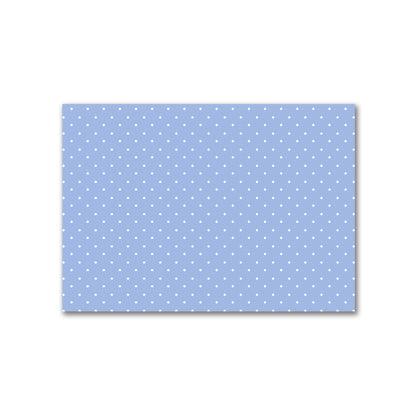 Cotton Canvas Fabric with Off-White Diamonds on Blue, FACC-1231-102