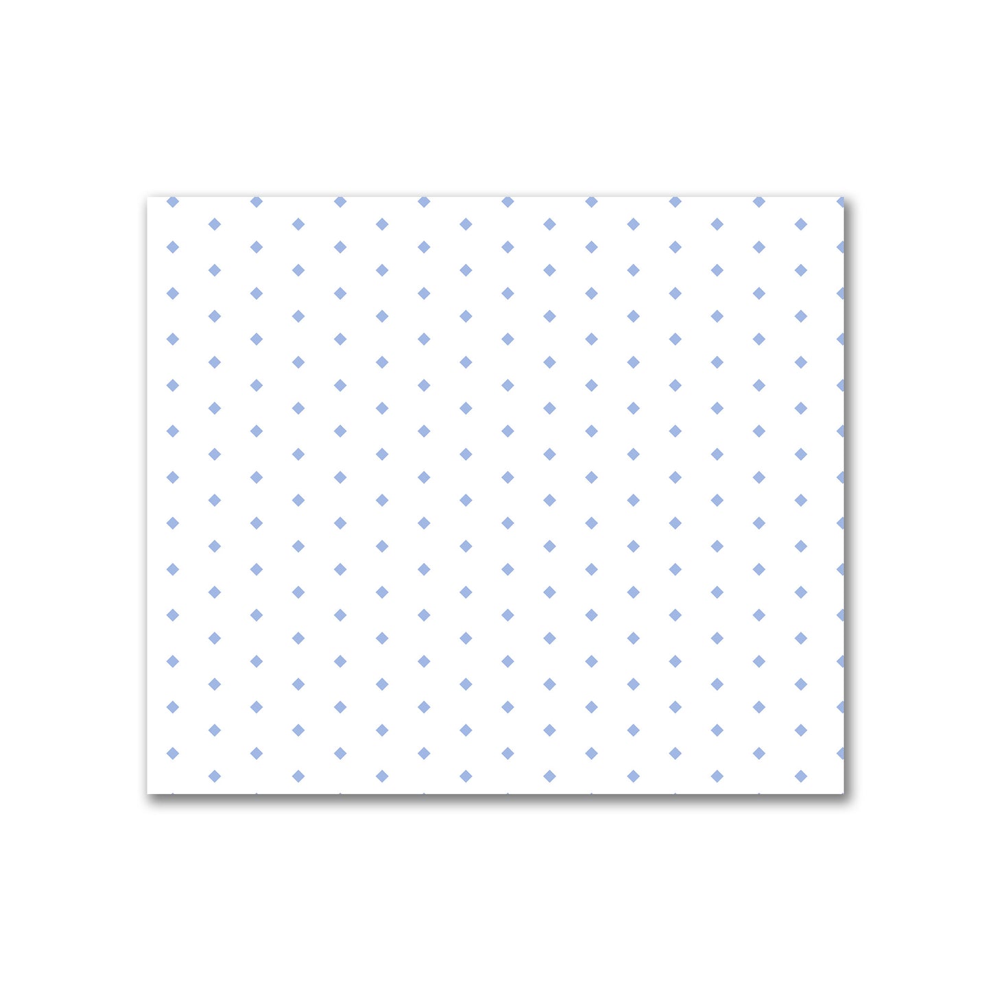 Off-White Cotton Canvas Fabric with Fine Blue Diamonds, FACC-1231-111