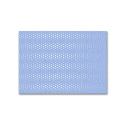 Cotton Canvas Fabric with Fine Off-White Diamonds on Blue, FACC-1231-112