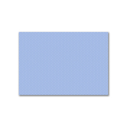 Cotton Canvas Fabric with Fine Off-White Diamonds on Blue, FACC-1231-112