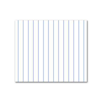 Off-White Cotton Canvas Fabric with Fine Blue Stripes, FACC-1231-151