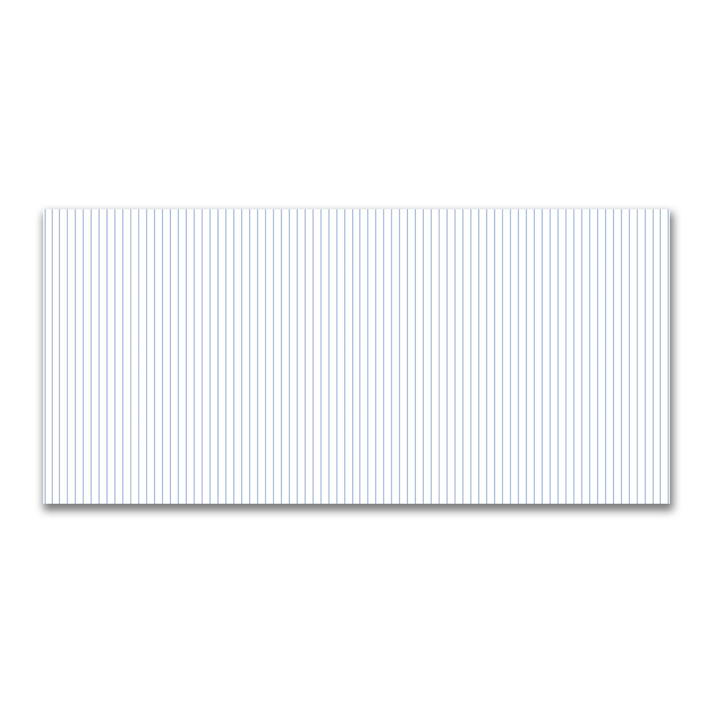 Off-White Cotton Canvas Fabric with Fine Blue Stripes, FACC-1231-151