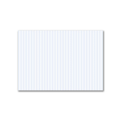 Off-White Cotton Canvas Fabric with Fine Blue Stripes, FACC-1231-151