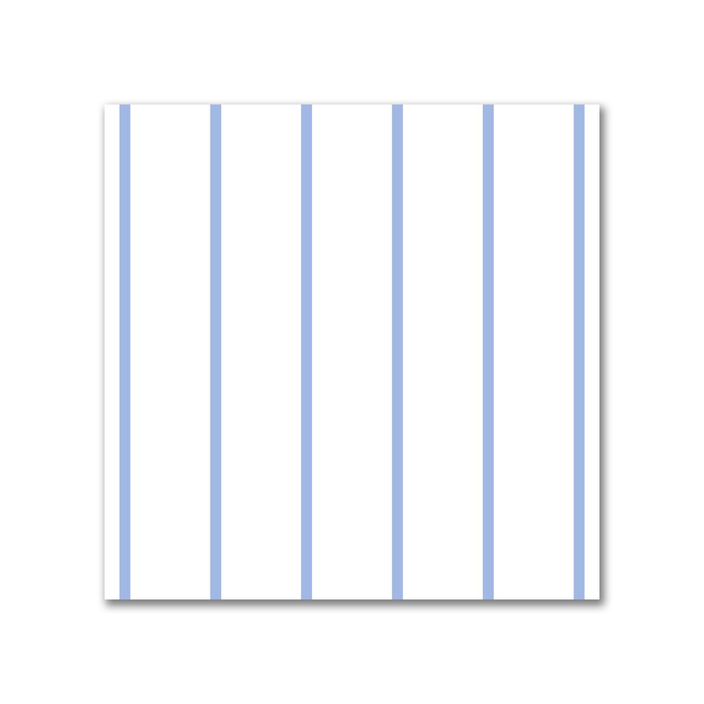Off-White Cotton Canvas Fabric with Fine Blue Stripes, FACC-1231-151