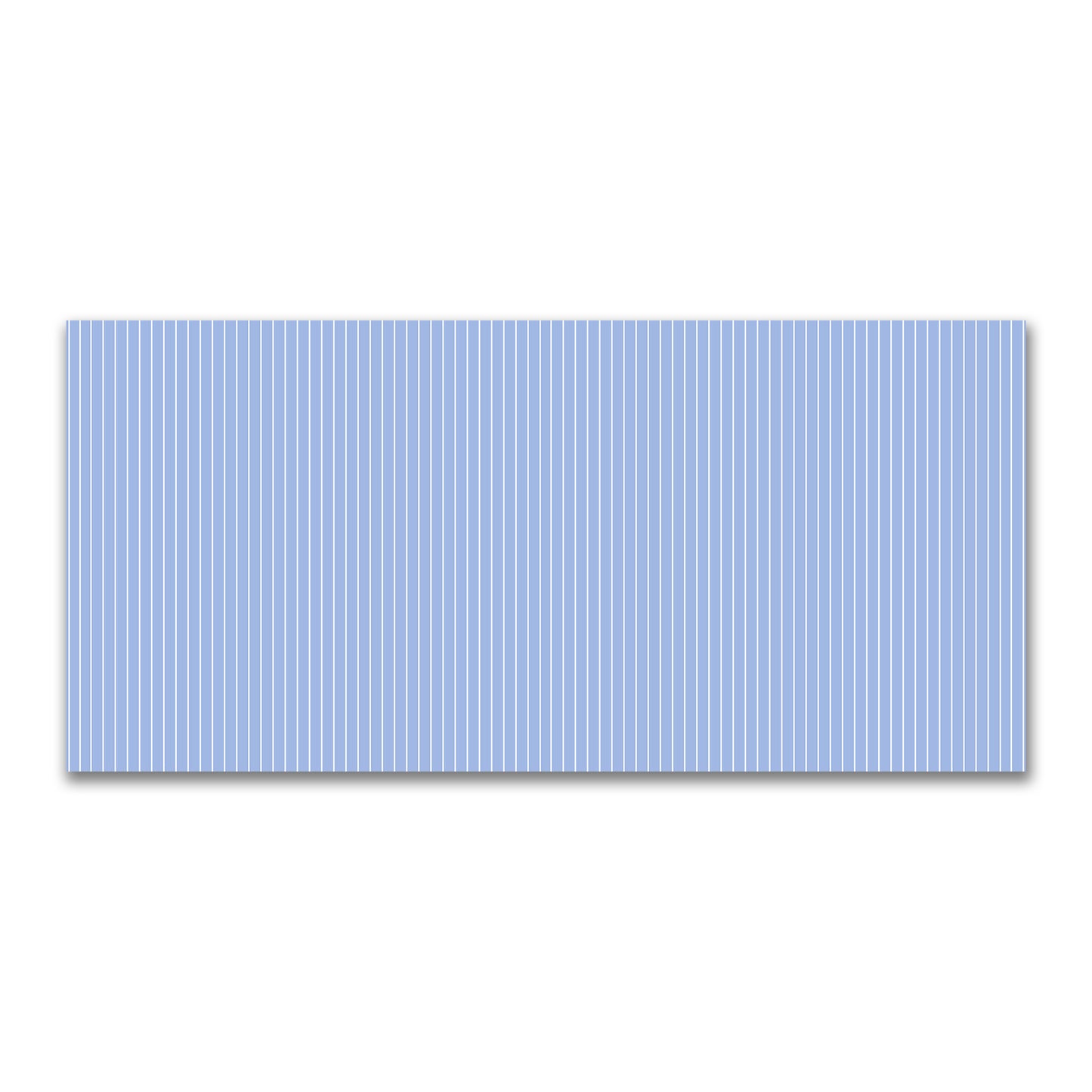 Cotton Canvas Fabric with Fine Off-White Stripes on Blue, FACC-1231-152