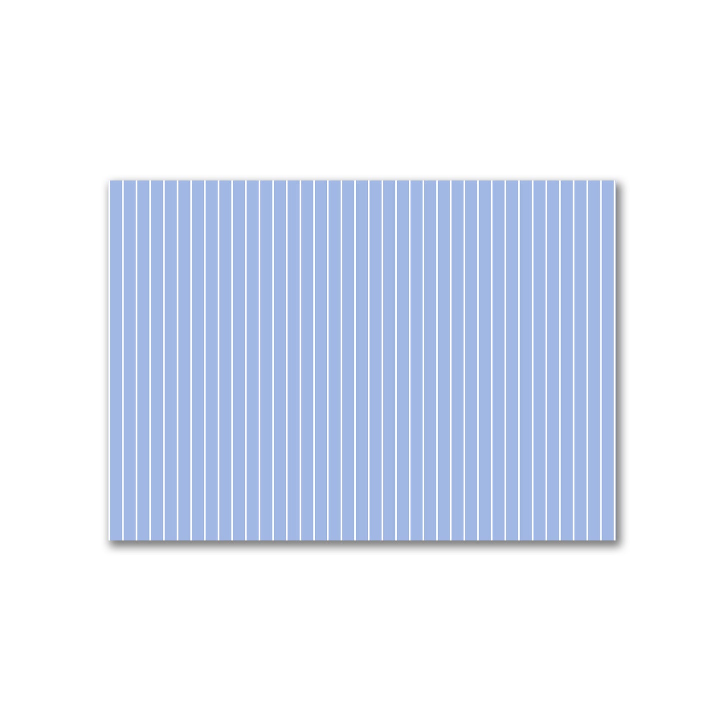 Cotton Canvas Fabric with Fine Off-White Stripes on Blue, FACC-1231-152