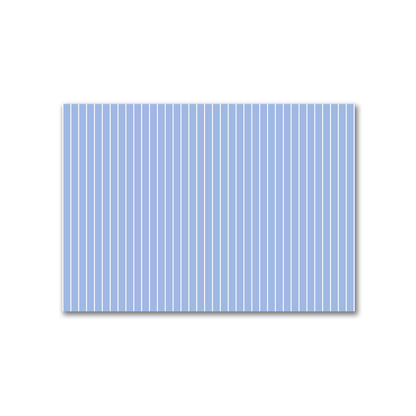 Cotton Canvas Fabric with Fine Off-White Stripes on Blue, FACC-1231-152